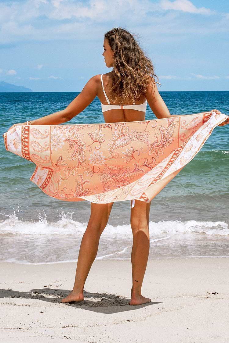 Keepsake Paisley Beach Blanket