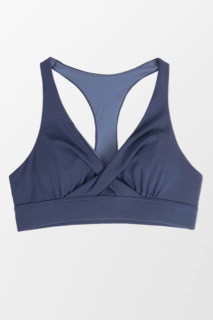 Soutien-gorge de sport torsadé