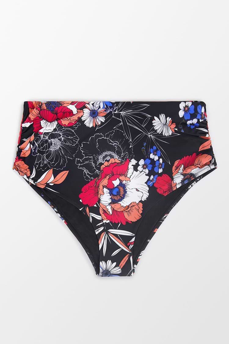 Elizabeth Floral Plus Size Bikini Bottom