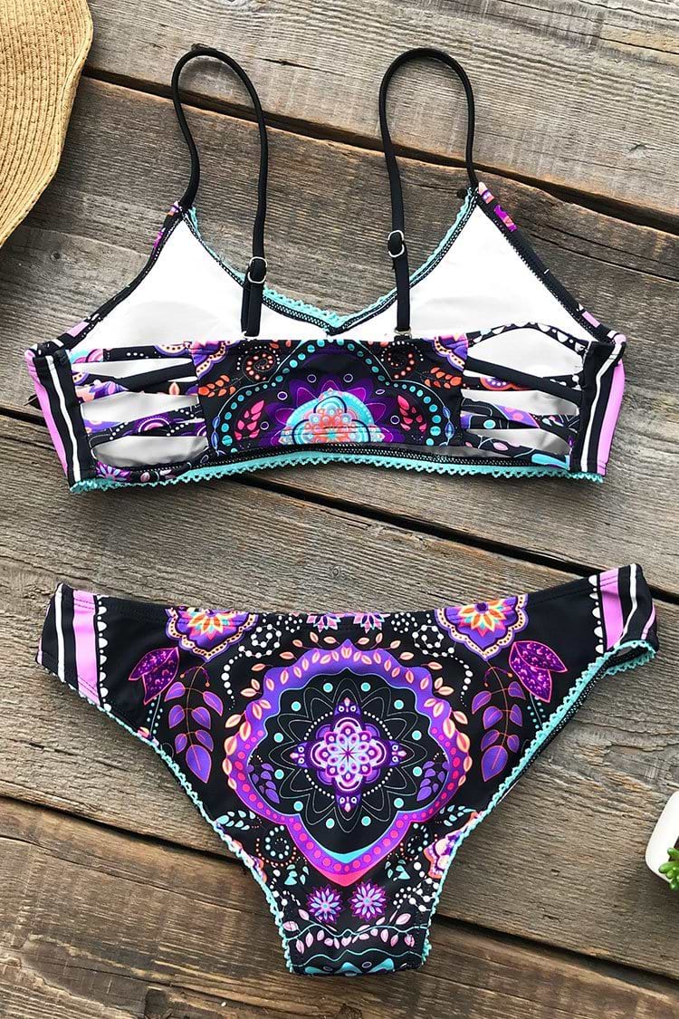 An die Freude Borte Bikini-Set