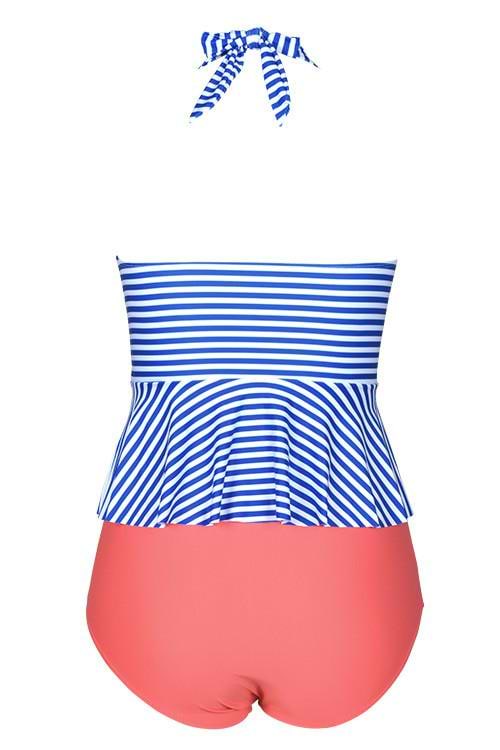 Line of the Times High-waisted Bikini Set