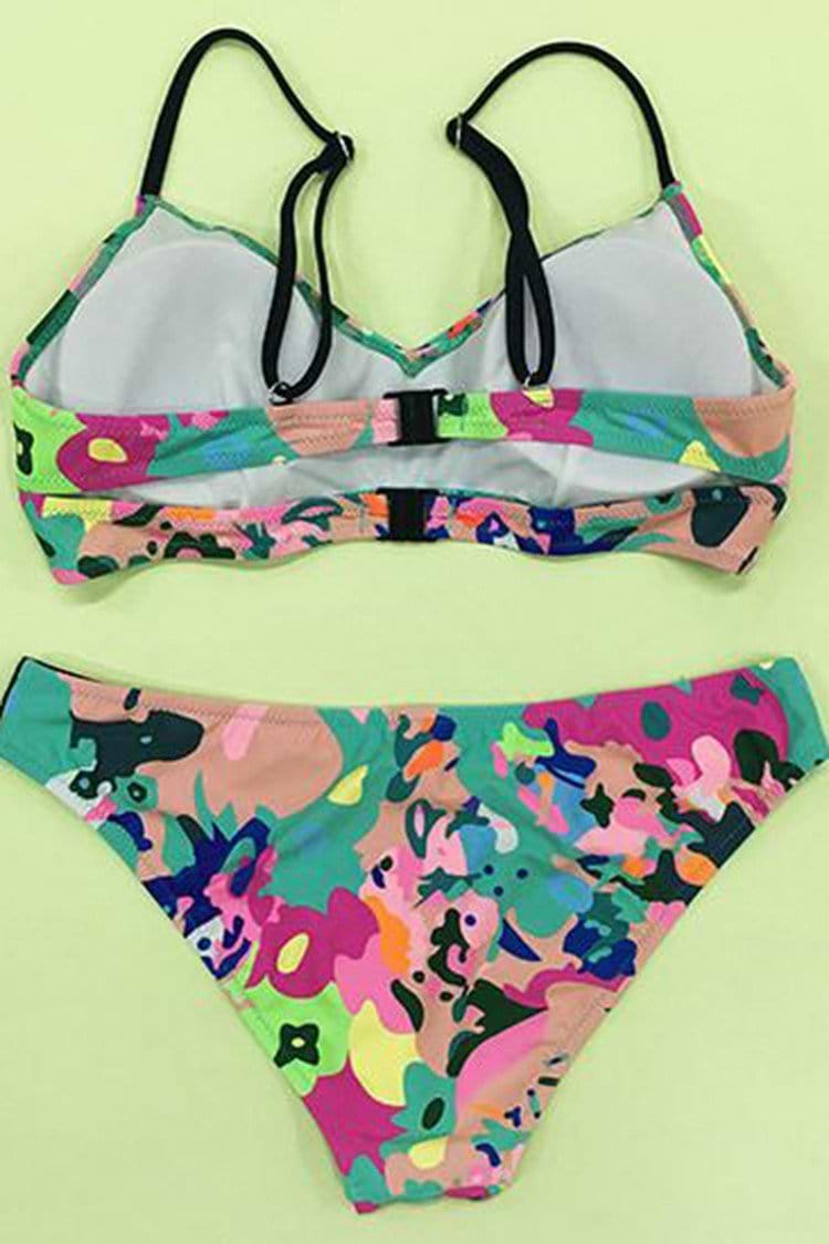 Only for You Camouflage Bikini Set