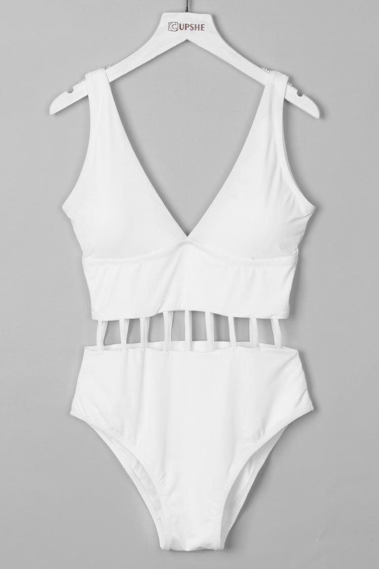 Believe In Yourself Solid One-piece Swimsuit
