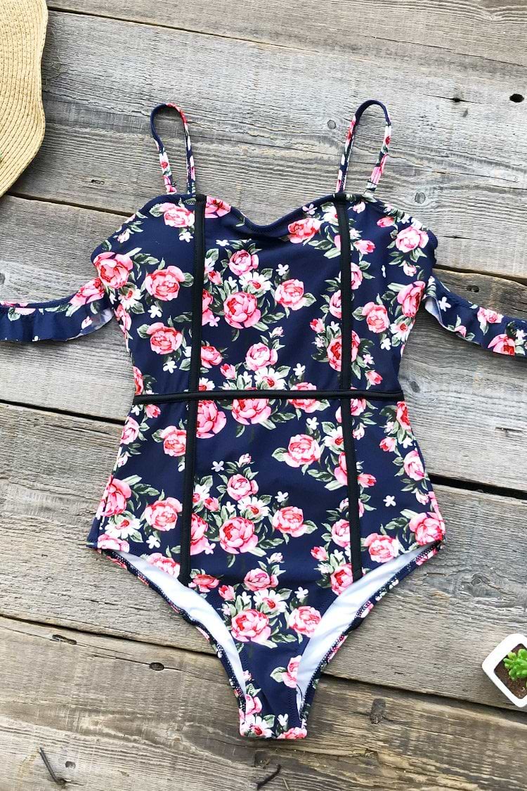 Eternity Moment Print One-piece Swimsuit