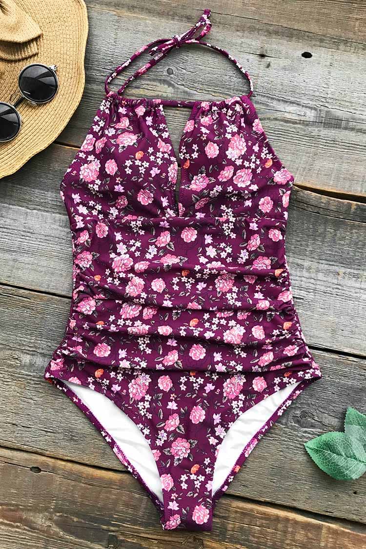 Dreamlike World Print One-piece Swimsuit