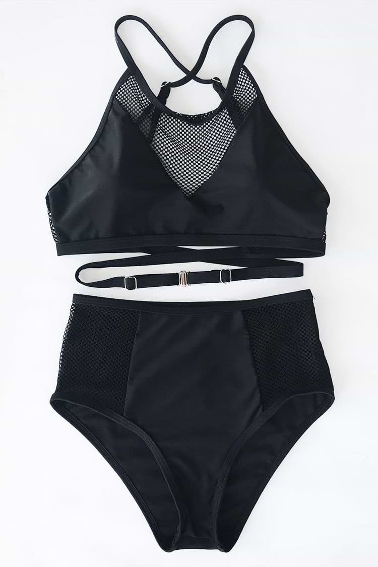 Mystery Night Cross Bikini Set