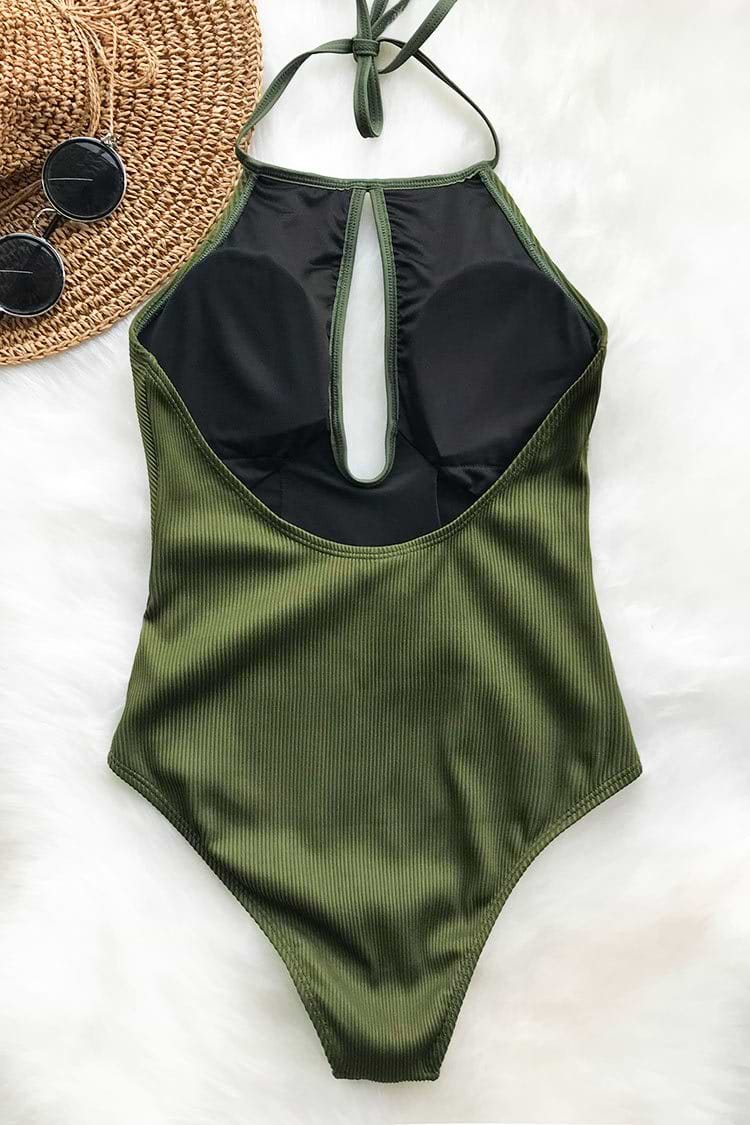 Hear The Lullaby Mesh One-piece Swimsuit