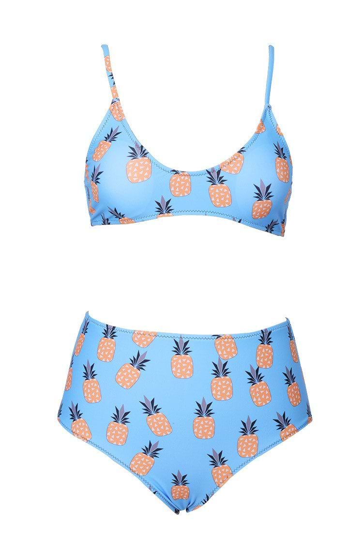 Pineapple Ocean Bikini Set