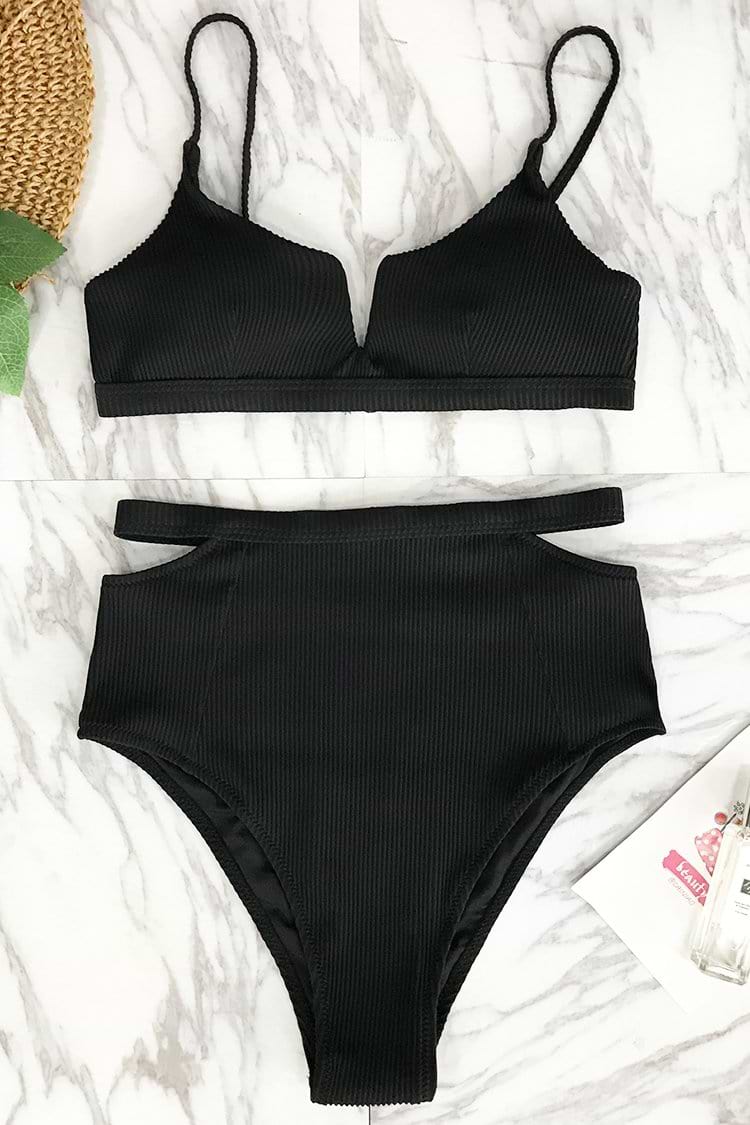 Bright Star High-waisted Bikini Set