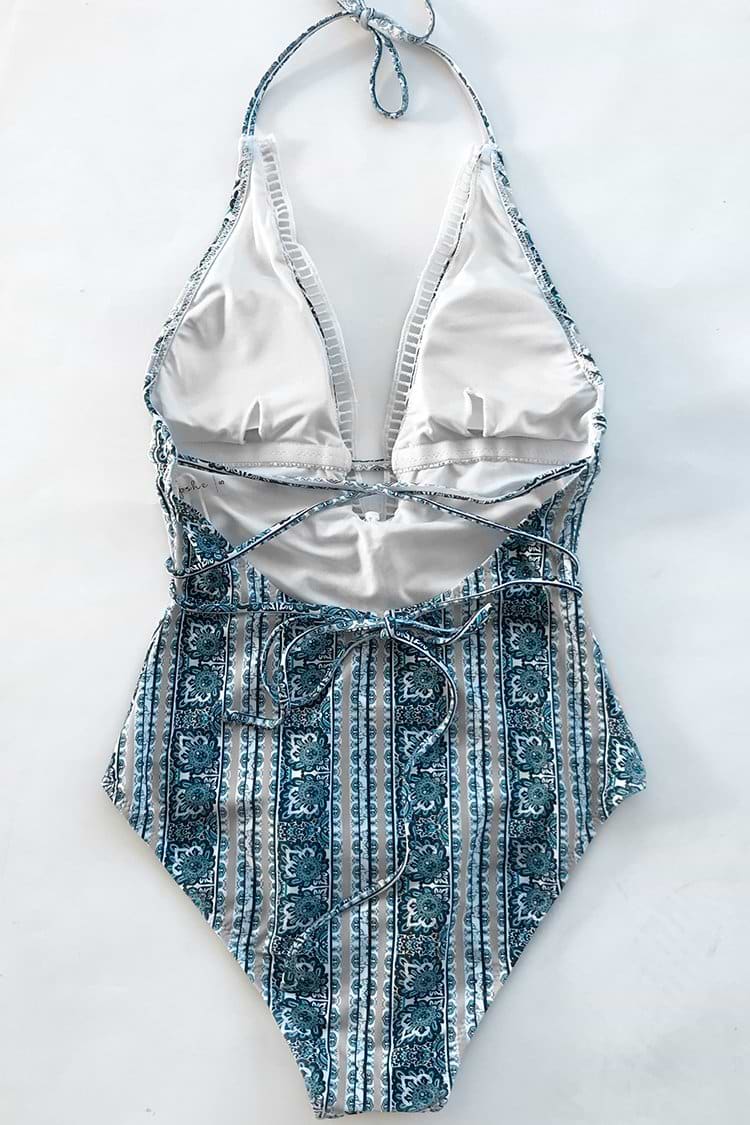 In A Whisper Print One-piece Swimsuit