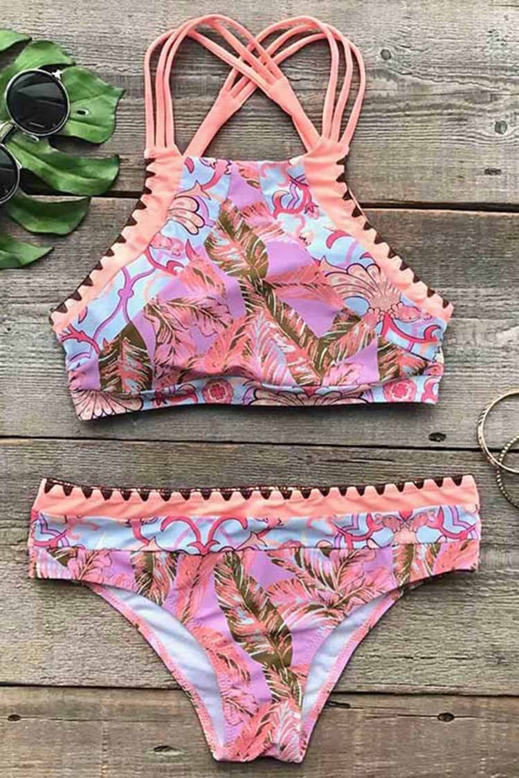 Sweet Kiss Floral Bikini set