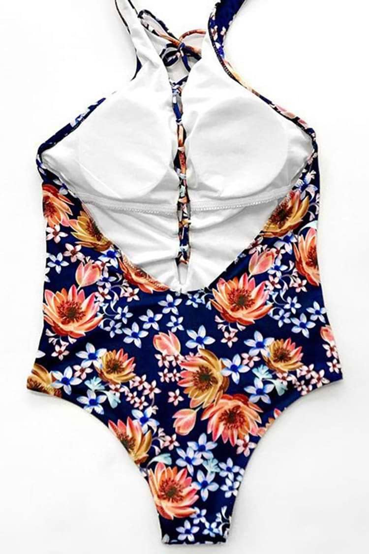 Swim In Flowers One-piece Swimsuit