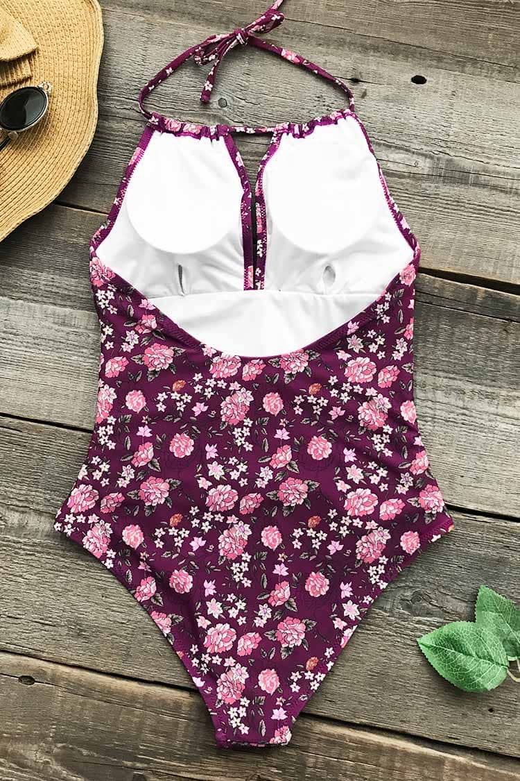 Dreamlike World Print One-piece Swimsuit