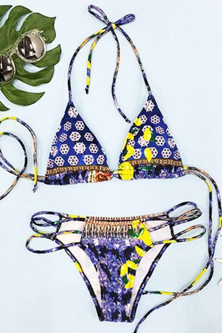 Blue Coral Deep Water Bikini Set