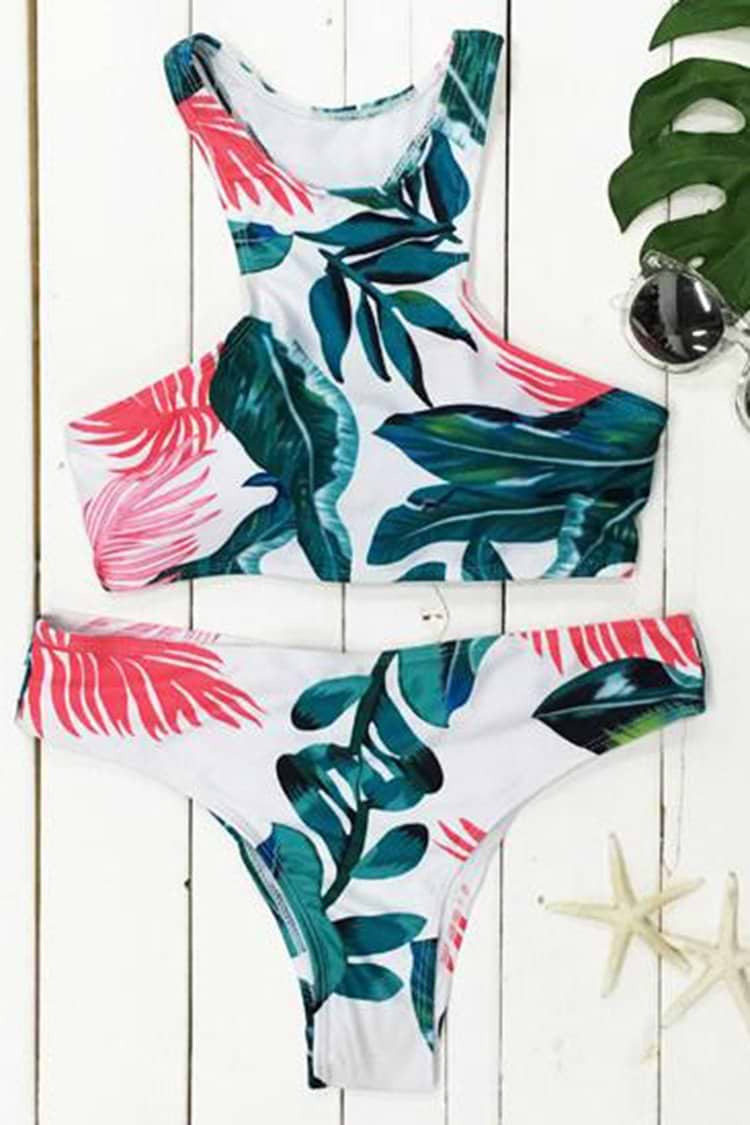 Prime of Life Leaves Bikini Set