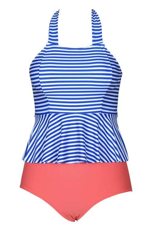 Line of the Times High-waisted Bikini Set