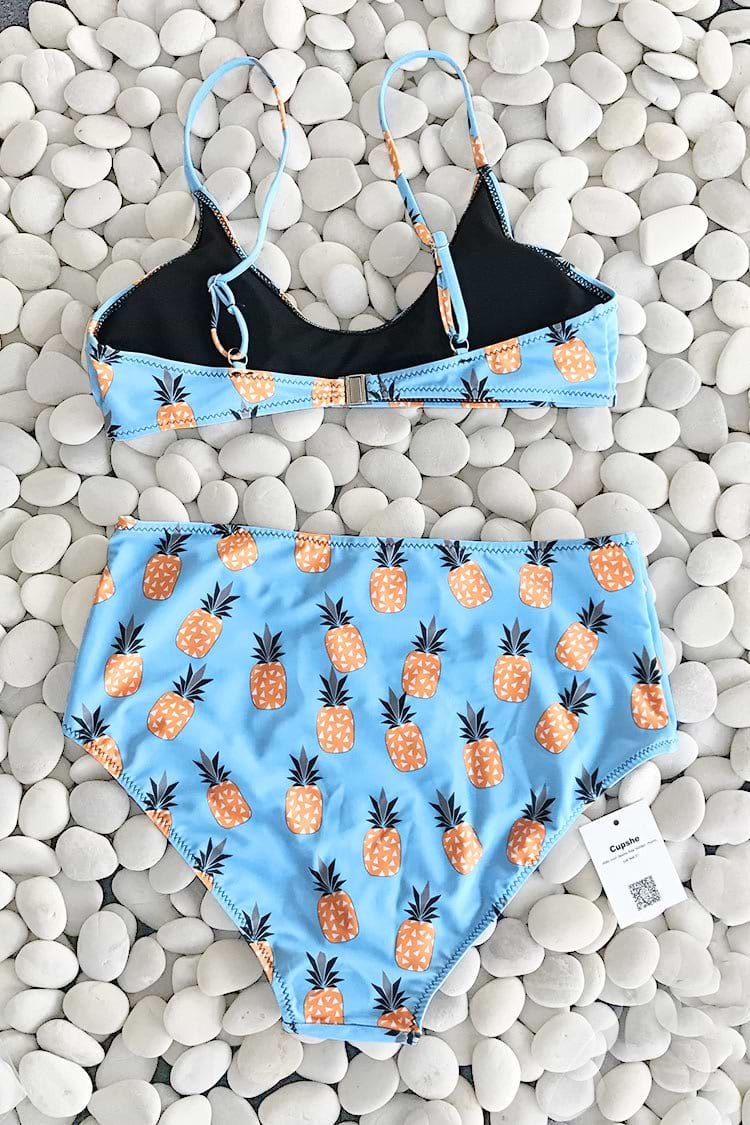 Pineapple Ocean Bikini Set