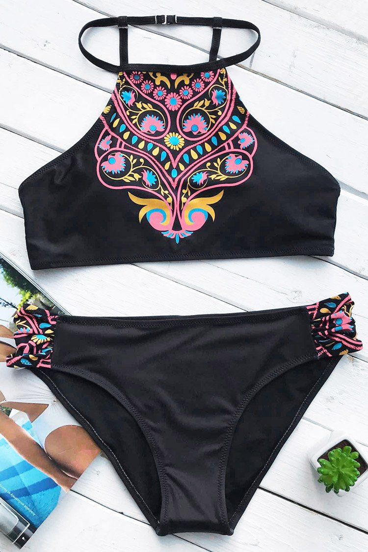 Night Walker Tank Bikini Set