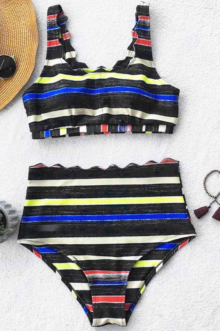 Catch The Crayon Tank Bikini Set