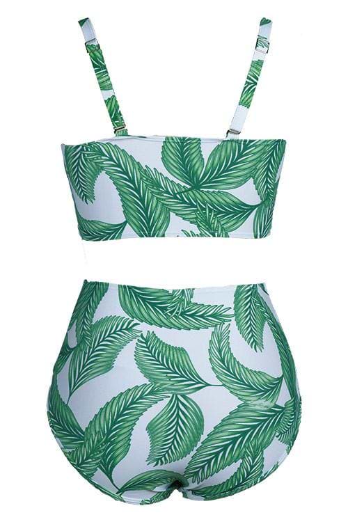 Breezy Does It Leaves Bikini Set