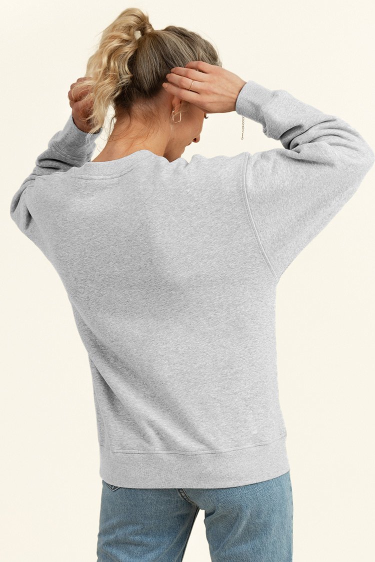Last Dance Gray Crewneck Sweatshirt