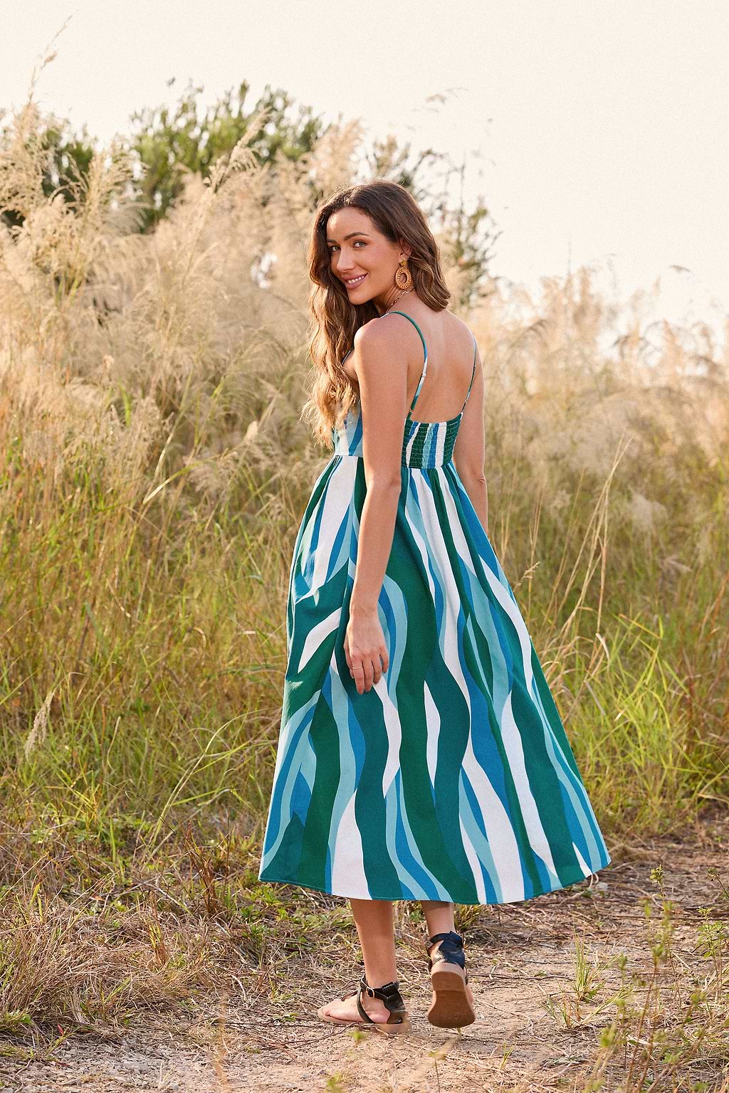 Onyx Bunny Tie Slip Dress