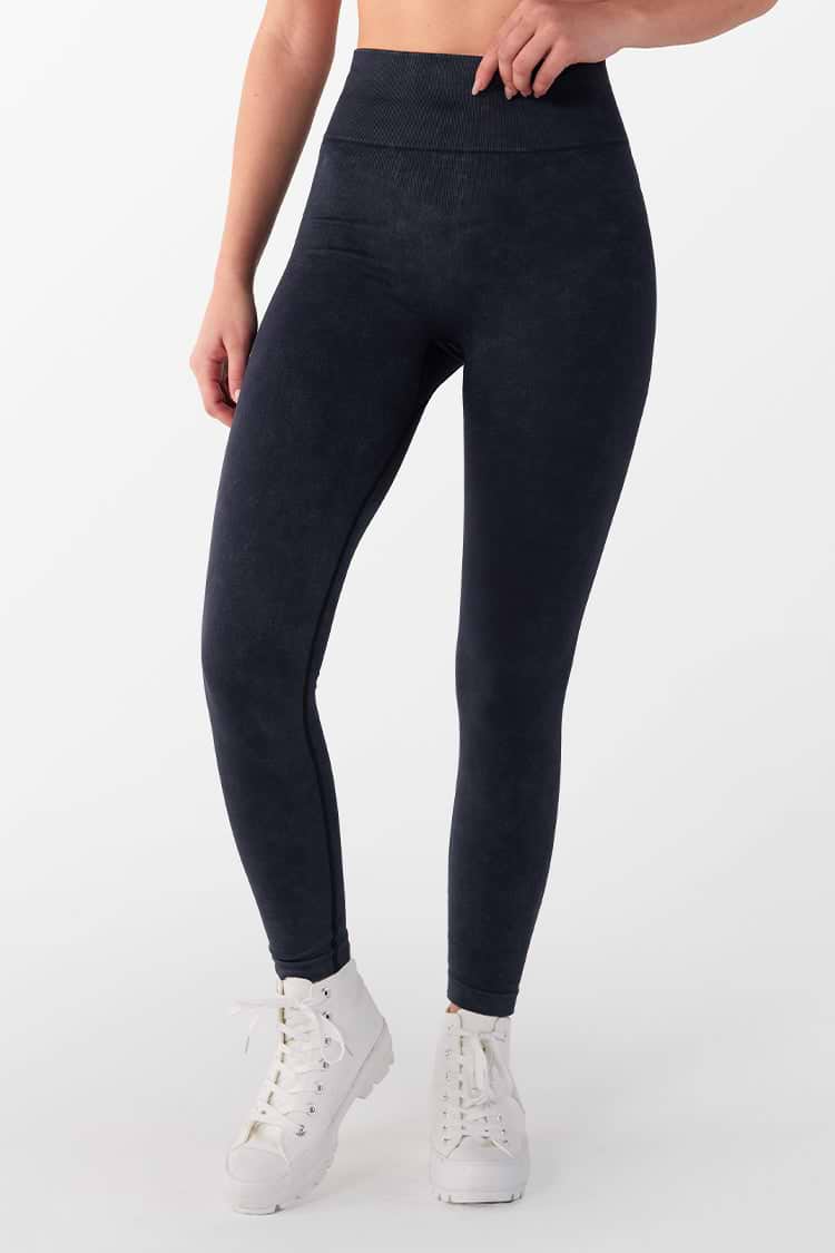 Perfectly Black High Elastic Waisted Leggings