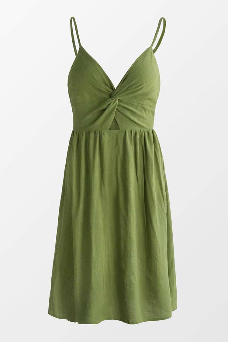Twist Cutout-Kleid