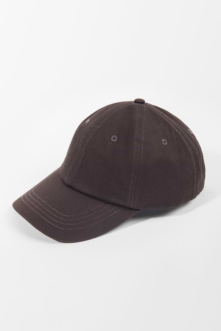 Rendezvous Minimalism Brown Baseball Cap