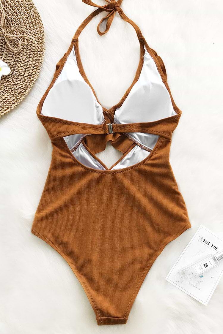 Bei Dir Bleiben Volants Badeanzug