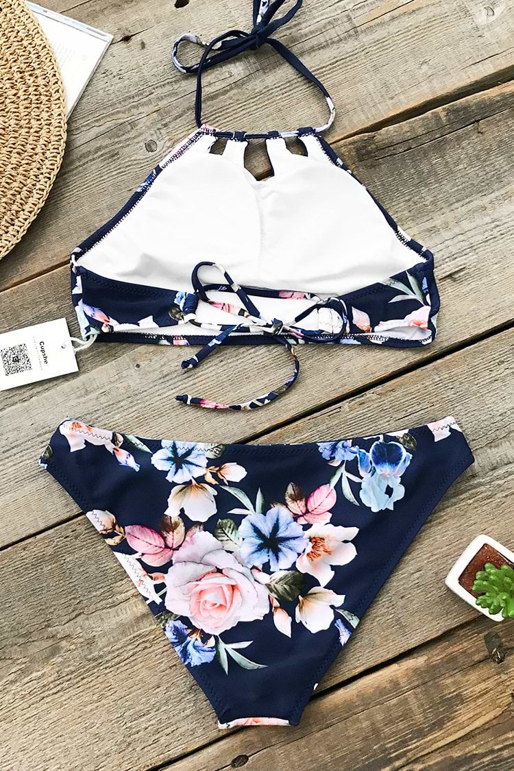 Rose Flüstern Floral Bikini