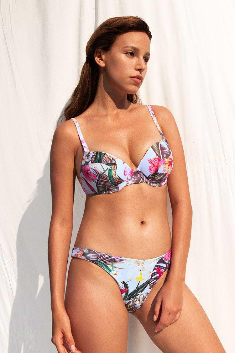 Braguita de Bikini Tropical Amira Reversible