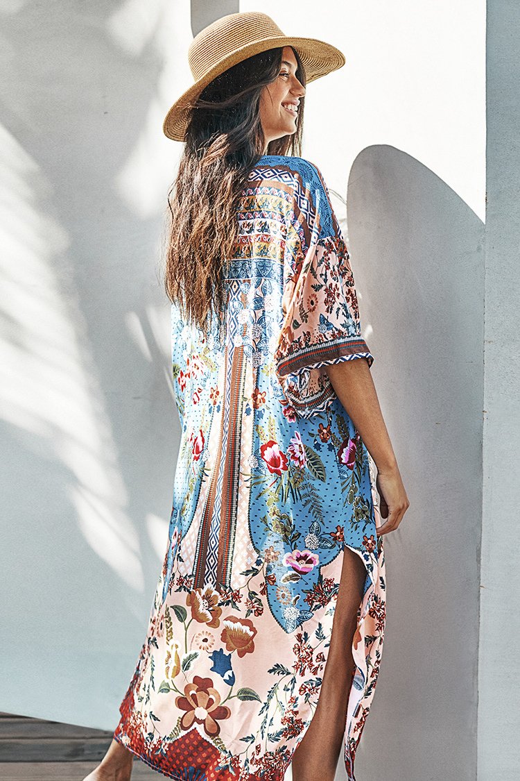 Floral Traum Print Cover Up