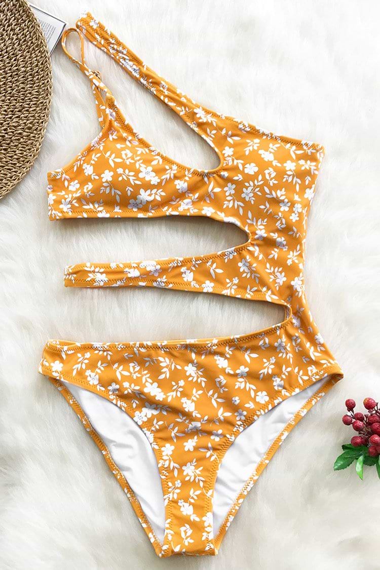 Soleil Brillant Une-pièce Découpé