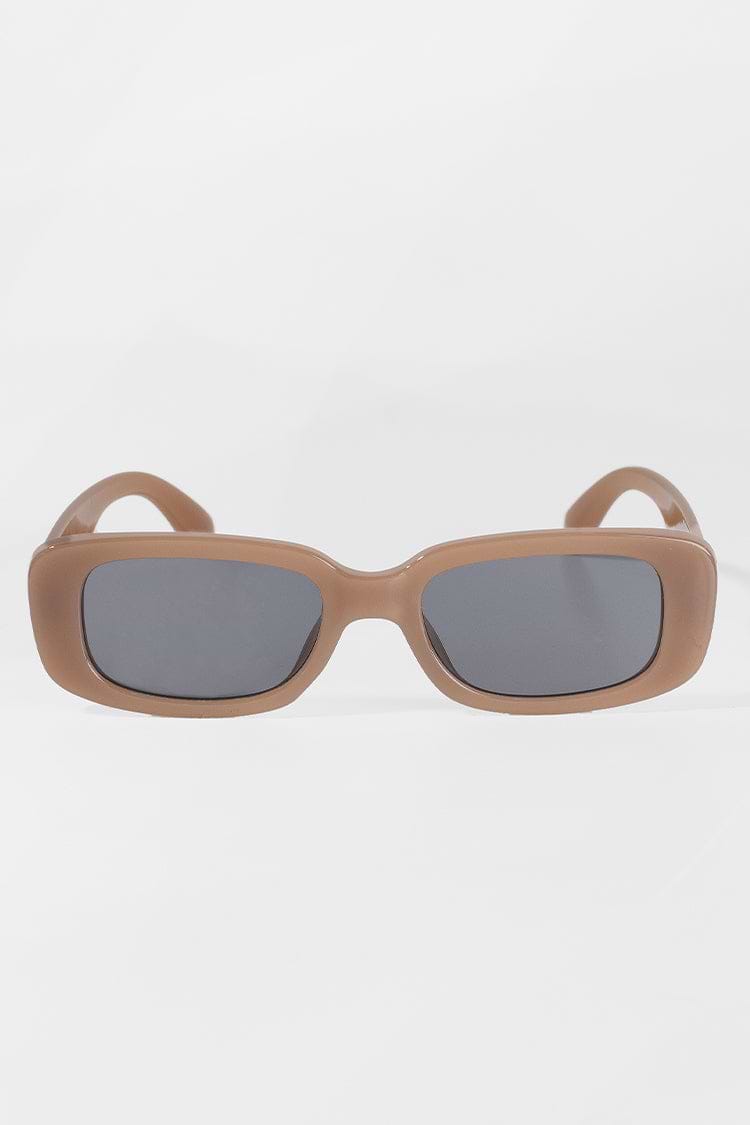 Quadratische Sonnenbrille im Retro-Stil