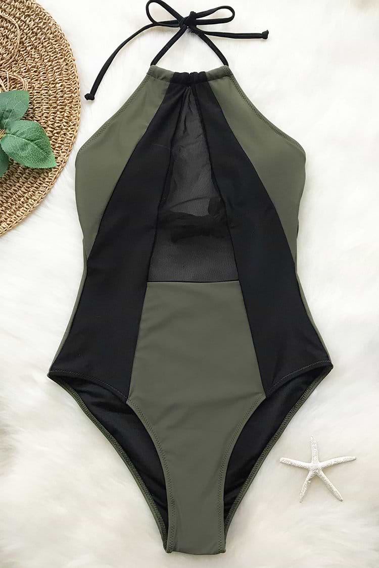 Prends Mon Coeur Une-pièce en Maille