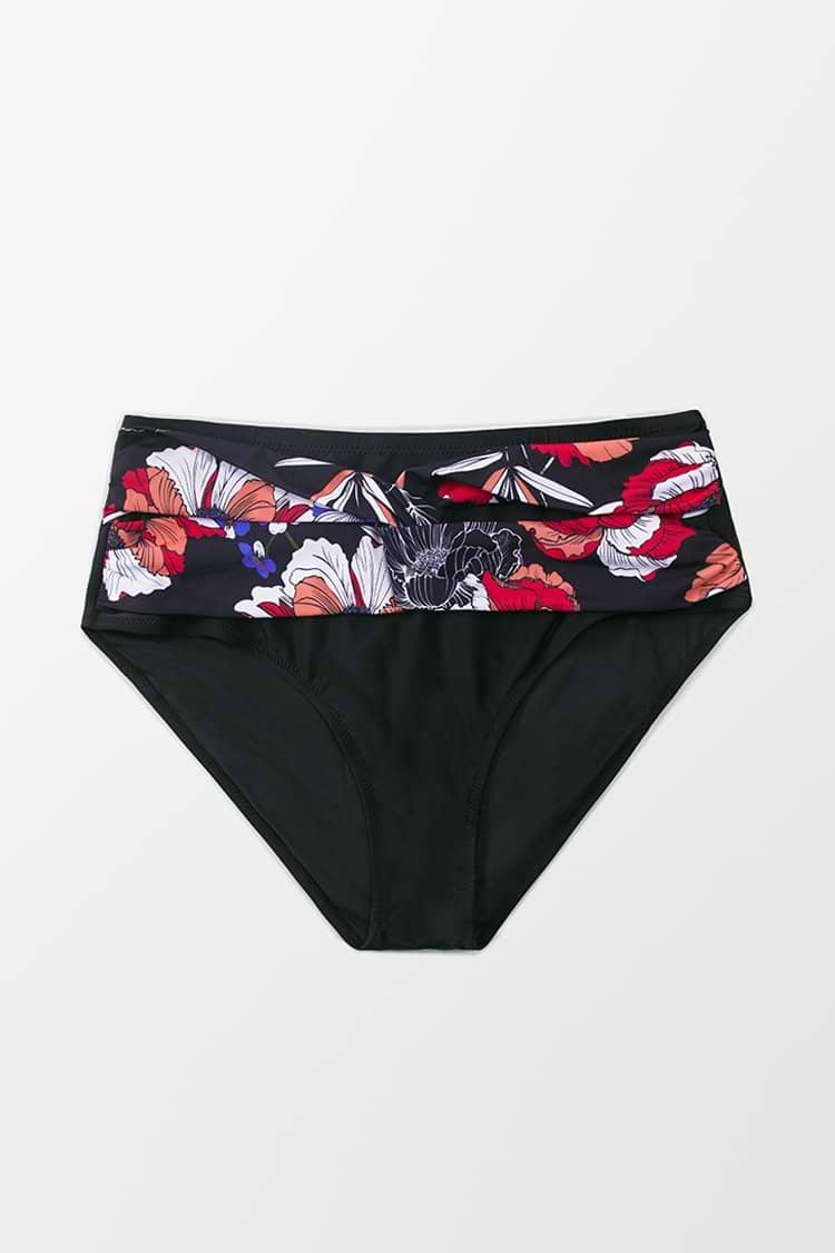 Braguita de Bikini Patricia Floral Trenzado Talla Grande