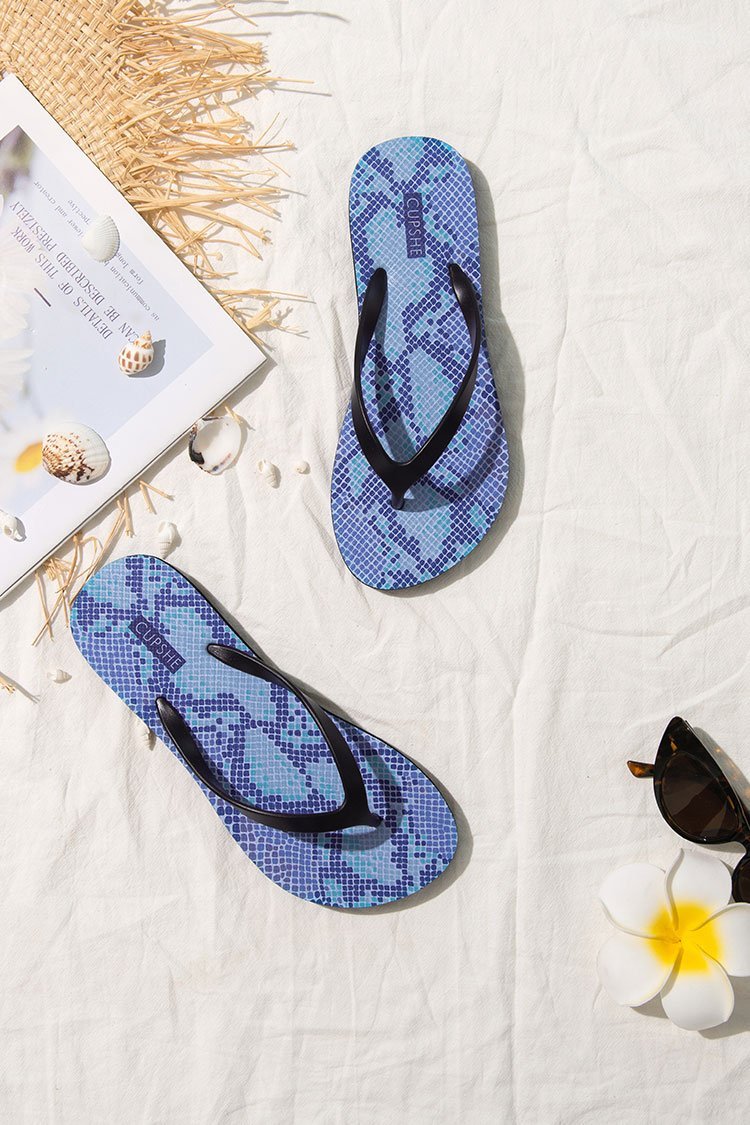 Sandalias Electric Bite Snakeskin