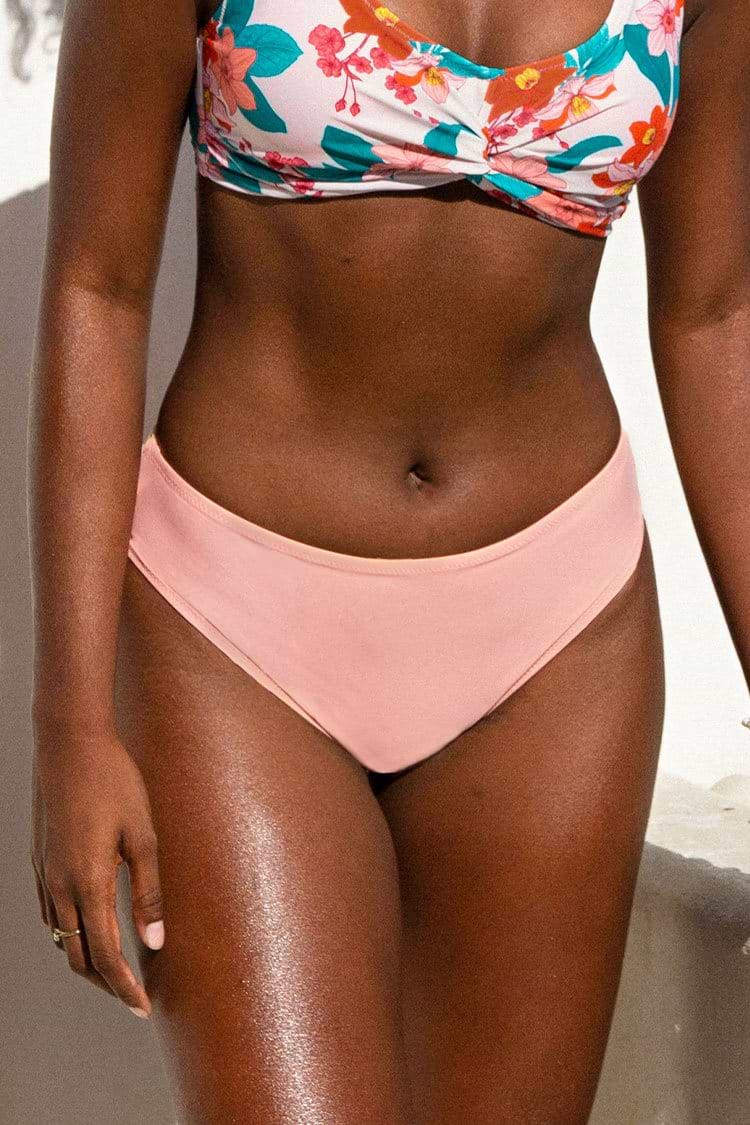 Calzón para bikini rosado Emerie
