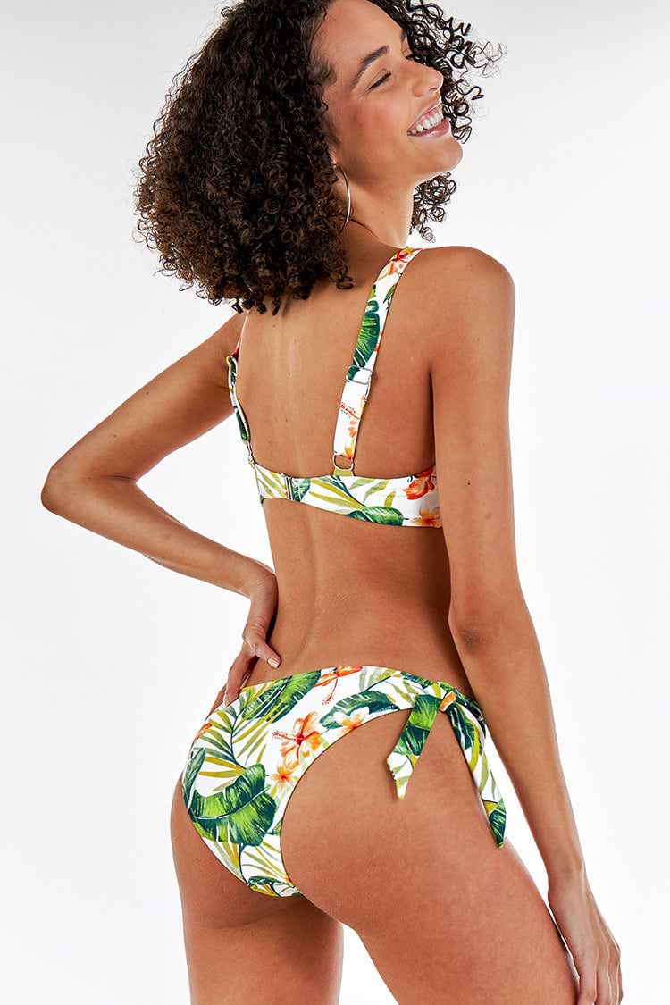 Bikini Elsie Tropical con Soporte y Atado