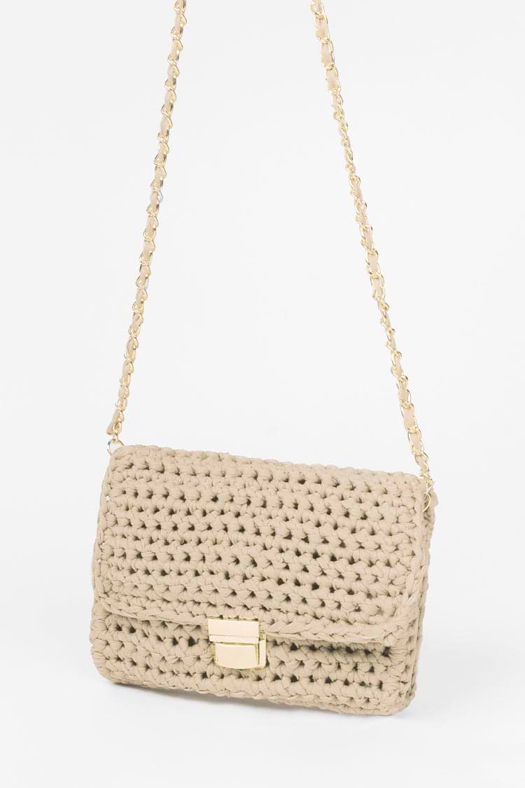 Petit sac bandoulière tressé