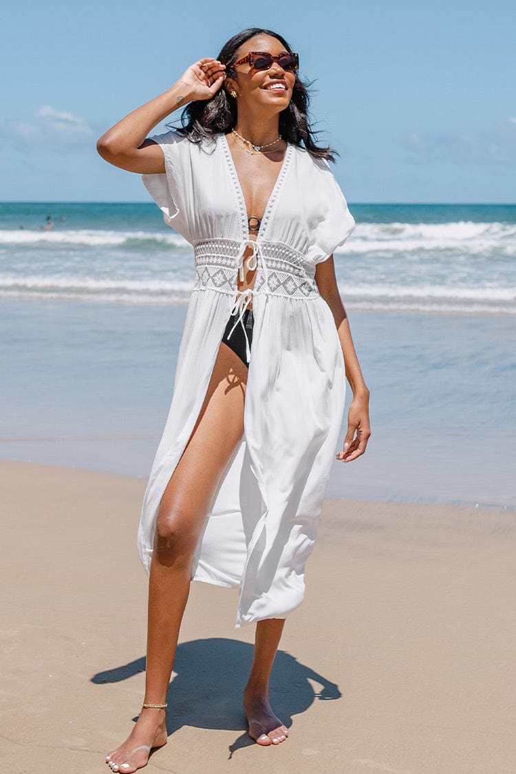 Cover up à nouer sur le devant