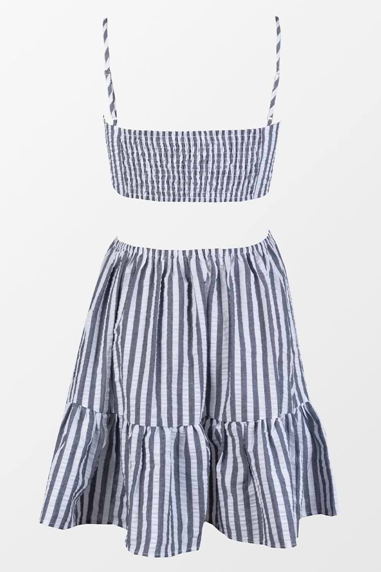 Slip-Kleid mit Träger und Cut-out