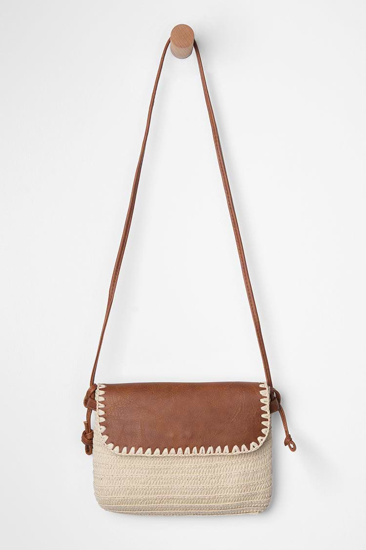 Sac à bandoulière tressé