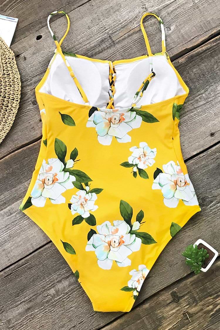 Une-pièce Floral Ensoleillé