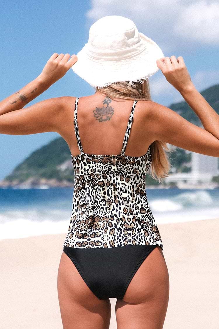 The Wizard Of Oz Leopard Print Tankini And Hipster Set