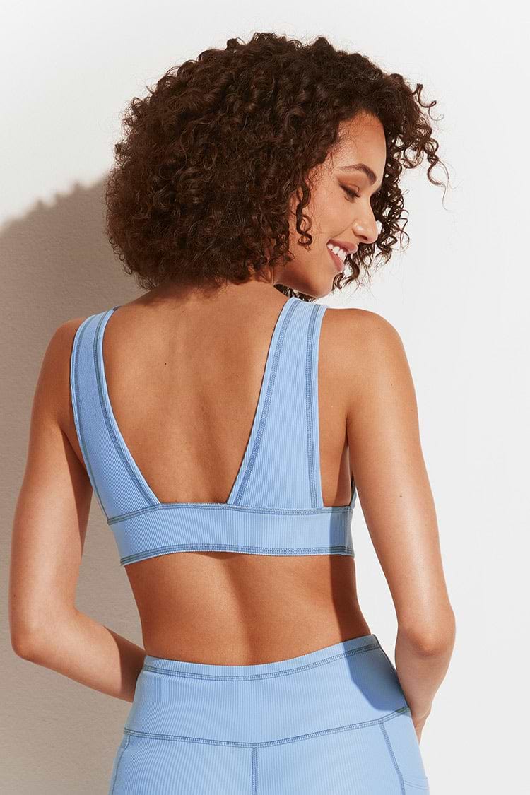 Tie Dye Sport-BH mit U-Ausschnitt