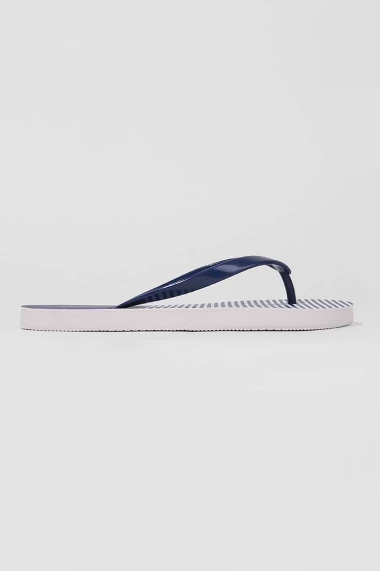 Amaretto Stripe Flip Flops