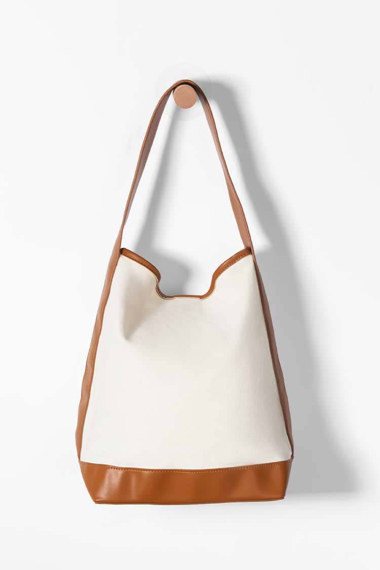 Sac à bandoulière en toile patchwork