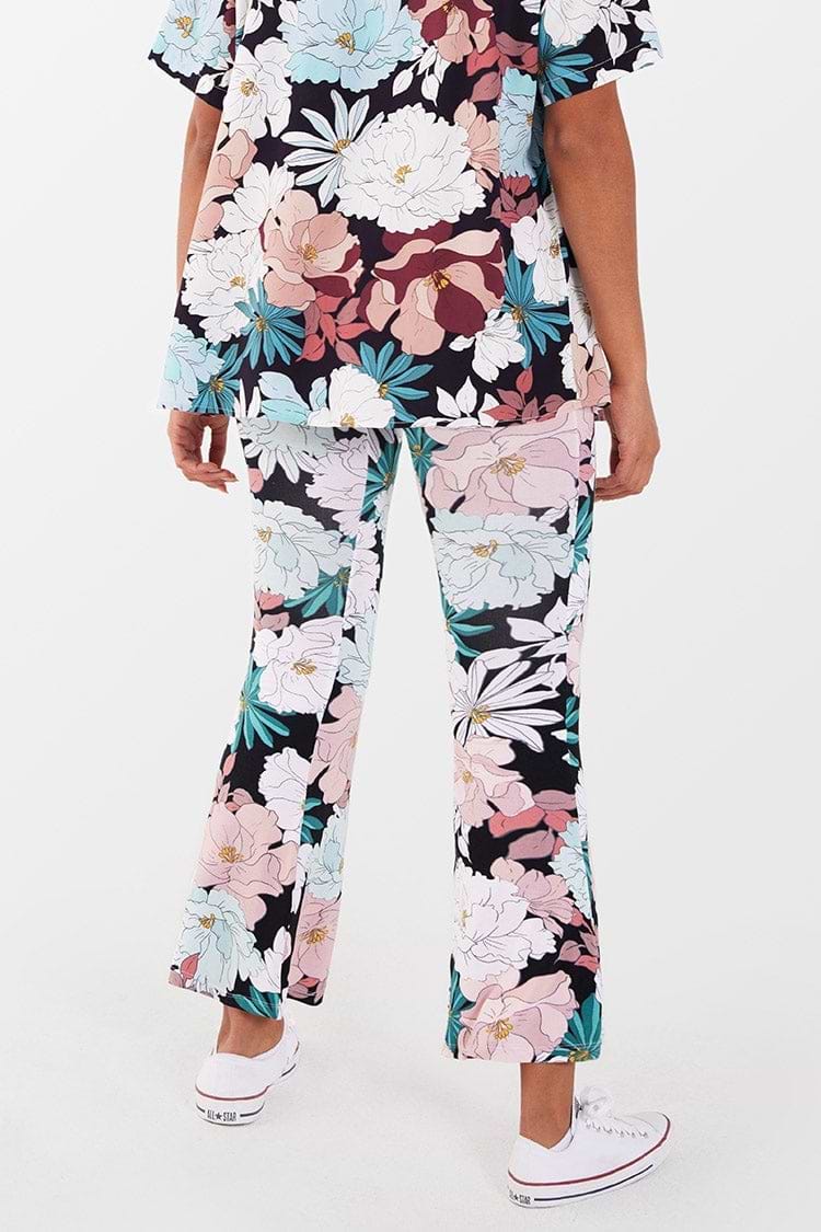 Alysha Floral High Waist Pants
